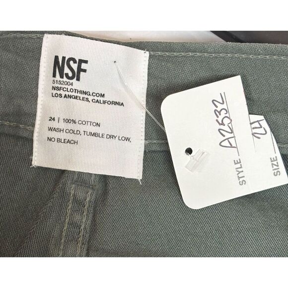 NSF / SRPLS US MILITARY BAKER PANTS in DARK OLIVE NWT Size 24 - Picture 9 of 9